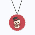 Swag Snowman Christmas Car Hanging - Festive Decor