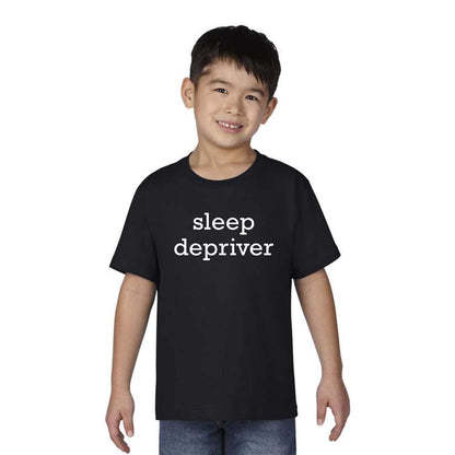 Funny Sleep Deprived and Depriver Family Tees