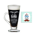 Coffee Mug for Dad - Who Taught Me Everything I Know, with Coaster