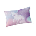 My Magical Unicorn Velvet Pillow Cover for Kids Room, 27x18 Inches