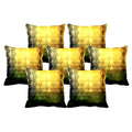 Abstract Modern Cushion Cover Set of 7 - 16x16 inches