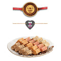 Gabru Bhai Dabang Bhabhi Rakhi Combo - Mewa Bites Burfi 400g