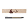 Best Dad Ever Engraved Wooden Pen with Personalised Box