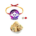Cool Brother Printed Rakhi & Badam Patisa Combo - 1 Kg