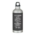 My Guiding Light Dad Steel Sipper Water Bottle