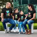 Shark Family Matching T-Shirts - Daddy, Mom & Kid Set