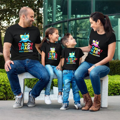 Shark Family Matching T-Shirts