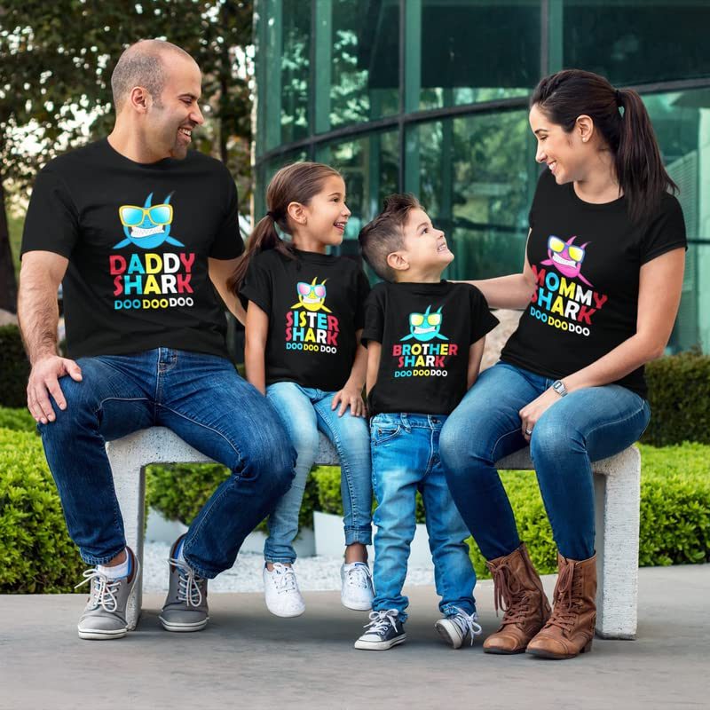 Shark Family Matching T-Shirts