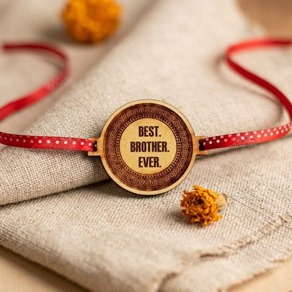 Engraved Rakhi Combo - Best Brother, Soul Brother & Vira, Set of 3