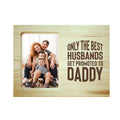 Engraved Wooden Photo Frame Plaque - Daddy Keepsake Gift