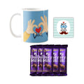 Love Dad Coffee Mug with Coaster & Dairy Milk Silk Hamper