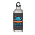 100% Pure Super Dad Steel Sipper Water Bottle