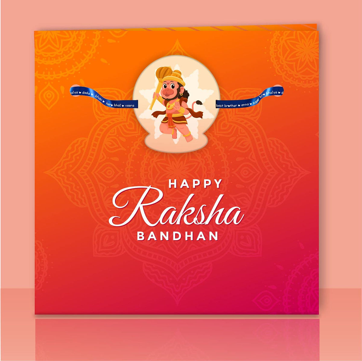 Hanuman Kids Rakhi for Little Brothers