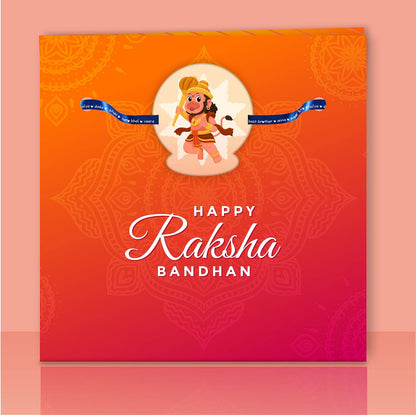 Hanuman Kids Rakhi for Little Brothers