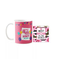 Congrats on 9 Months Sober Magic Coffee Mug with Coaster