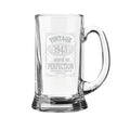 Vintage 1943 Engraved Beer Mug - Birthday Gift Mug