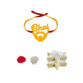 Swag Wala Bhai Rakhi with Kaju Katli 100 gm - Combo of 2