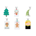 Reindeer and Gingerbread New Year Christmas Tree Ornaments
