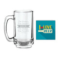 Beer Mug, On Victory You Deserve Beer Playboy Engraved 357ml