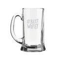 Hashtag Best Wifey Engraved Beer Mug - Personalised
