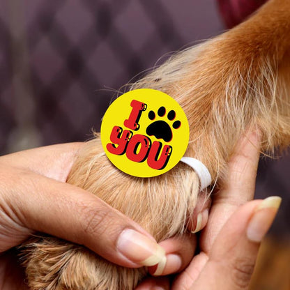 TheYaYaCafe Dog Rakhi Rakshabandhan Gifts for Pets Paw Accessories - I Paw You
