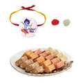 Natkhat Bhai Rakhi Combo - Mewa Bites Burfi 400g for Raksha Bandhan