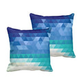 Abstract Art Cushion Cover Set of 2 - 24x24 inches