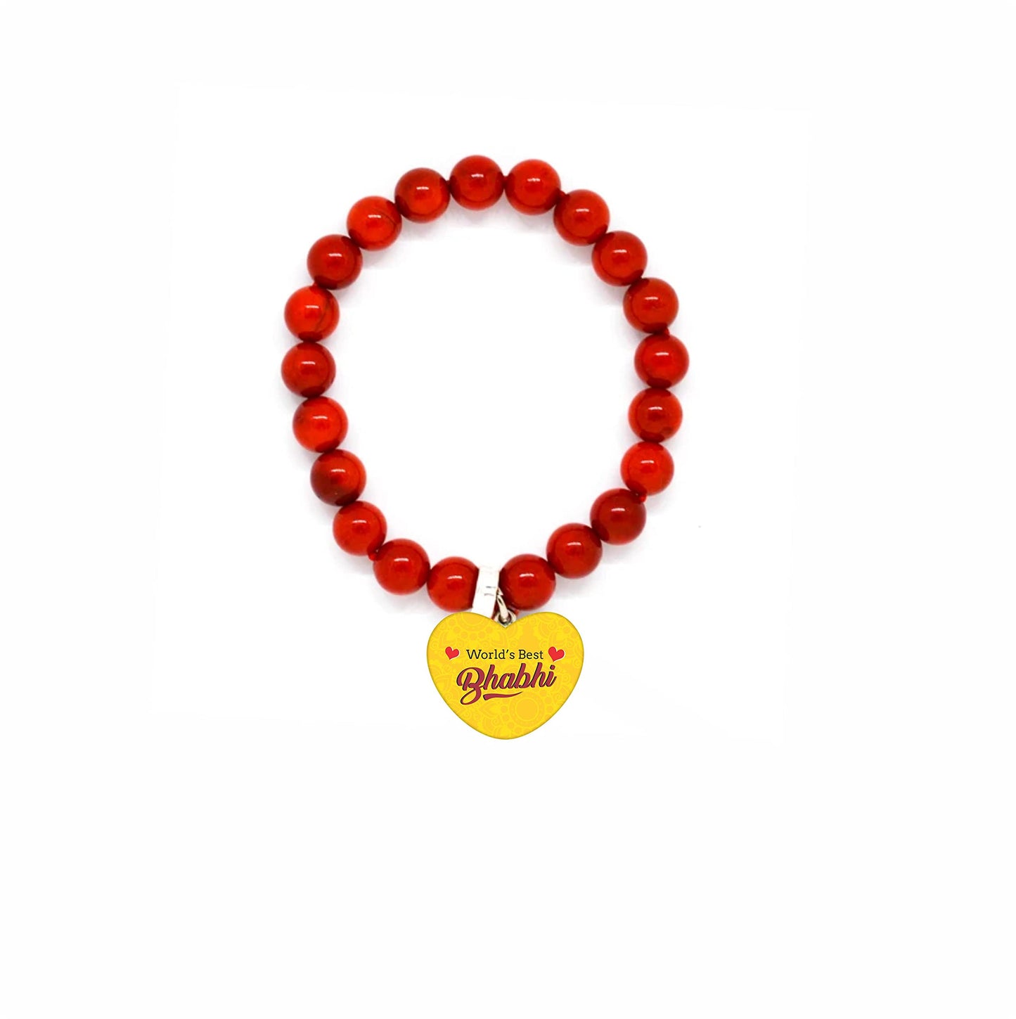 TheYayaCafe Rakhi for Bhaiya Bhabhi Set of 2 Printed Family Rakhi Combo, Raksha Bandhan Gift for Brother and Sister-in-Law