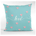 Love Couple Cushion Cover, Valentine Gift for Wife 12x12 inches