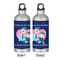 Daddy You Are Wonderful Personalised Steel Sipper Bottle