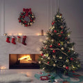 Cute Santa Claus Christmas Tree Skirt - Festive Tree Collar
