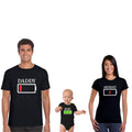 Family Matching T-Shirts Set of 4 for Mom, Dad & Baby