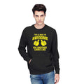 Awesome Brother Sweatshirt - Men's Round Neck Birthday Rakhi Gift