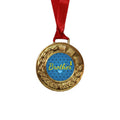 No.1 Brother Medal Award with Rakhi & Puja Pack