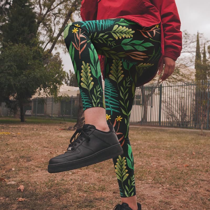 Flower Pattern Leggings