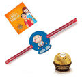 Ferrero Rocher Rakhi Gift Combo for Brother with Baby Bro Kid Rakhi
