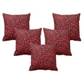 Abstract Cushion Cover Set of 5 - 20x20 inches Decor