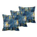 Abstract Cushion Cover Set of 3 - 24x24 inches Decor