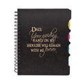 Your Guiding Hand On My Shoulder Dad Notebook, A5
