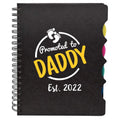 Promoted To Daddy Personalised Notebook Diary