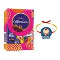 Cute Brother Rakhi with Cadbury Celebrations Assorted Chocolate Pack