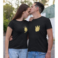 Begum Badshah Matching Couple T-Shirts for Him and Her
