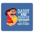 Hero Dad Printed Mousepad - Square Gift for Father