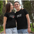 1 Year Down Forever to Go Couple T-Shirts Set