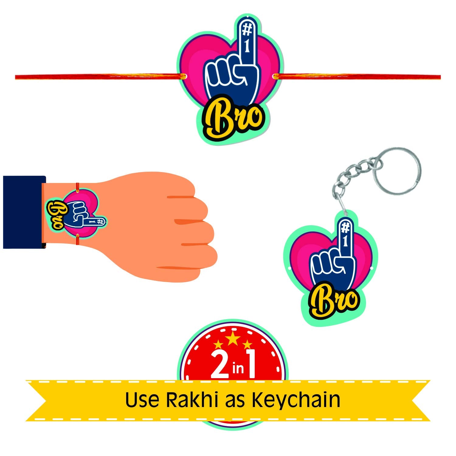 TheYayaCafe Brother Printed Cushion Cover Cool Bhaiya 16x16 Inches (40x40 cm), Rakhi Birthday Bhaidooj for Brother, Bhai, Bhaiya from Sister and Kids
