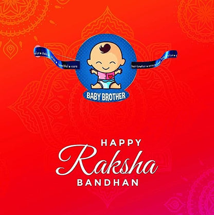 YaYa cafe� Rakhi for Brother Printed Rakhi with Roli-Tika Raksha Bandhan