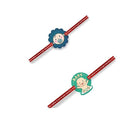 Personalised Printed Rakhi Set of 2 for Brother Online