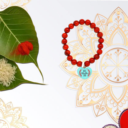 Dabang Bhabhi Beads Rakhi Gift for Sister-in-Law