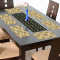 Christmas Table Mats & Runner Set - Snowflake Design