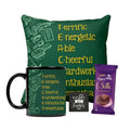 Teacher Definition Mug, Cushion & Dairy Milk Silk Combo